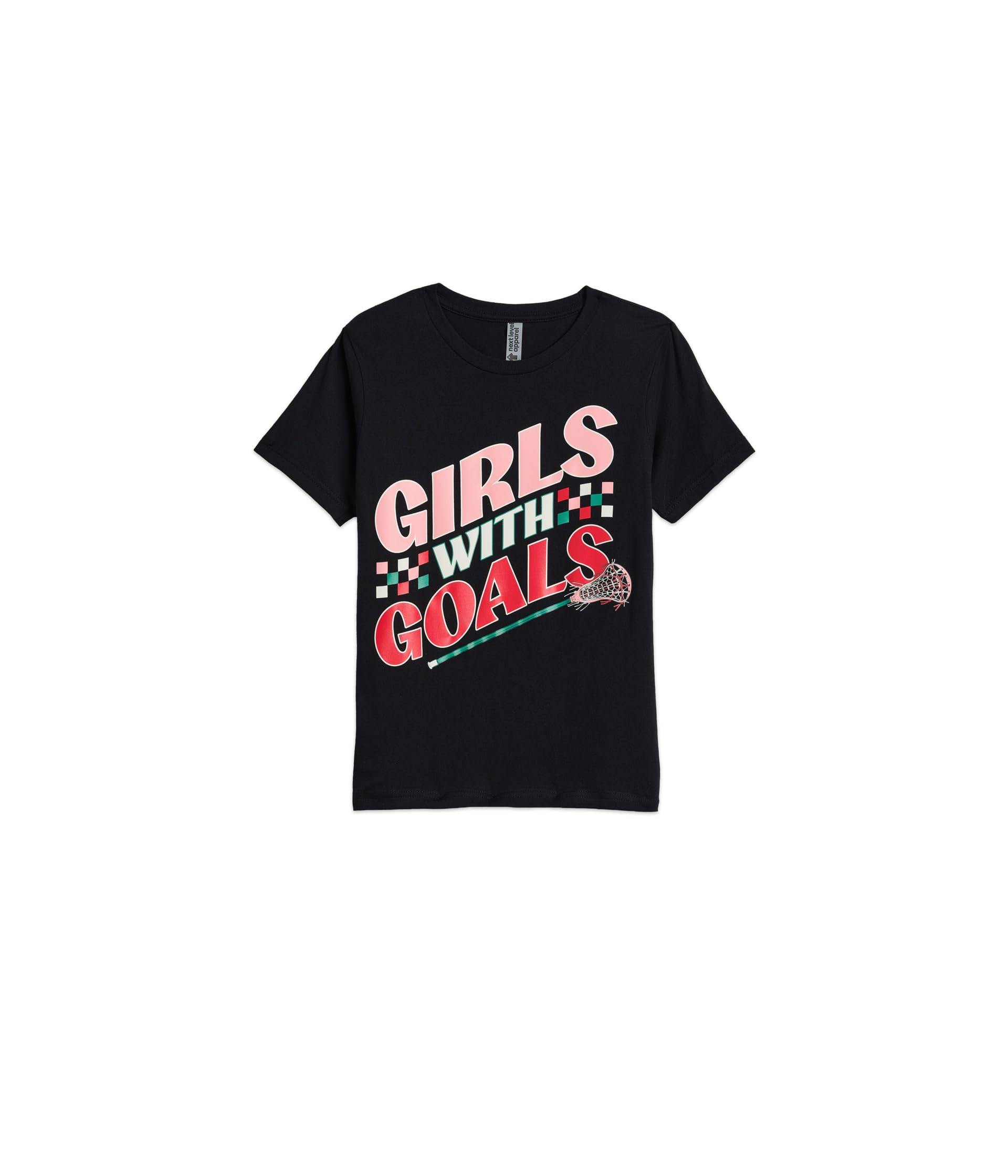 Футболка с коротким рукавом для девочек, играющих в лакросс - Girls With Goals (для детей младшего и старшего возраста)