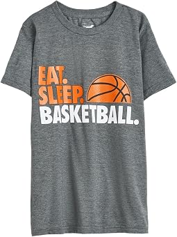Basketball CTS ProBlend™ Футболка - Eat Sleep Basketball (Малыш/Младший школьный возраст/Старший школьный возраст)