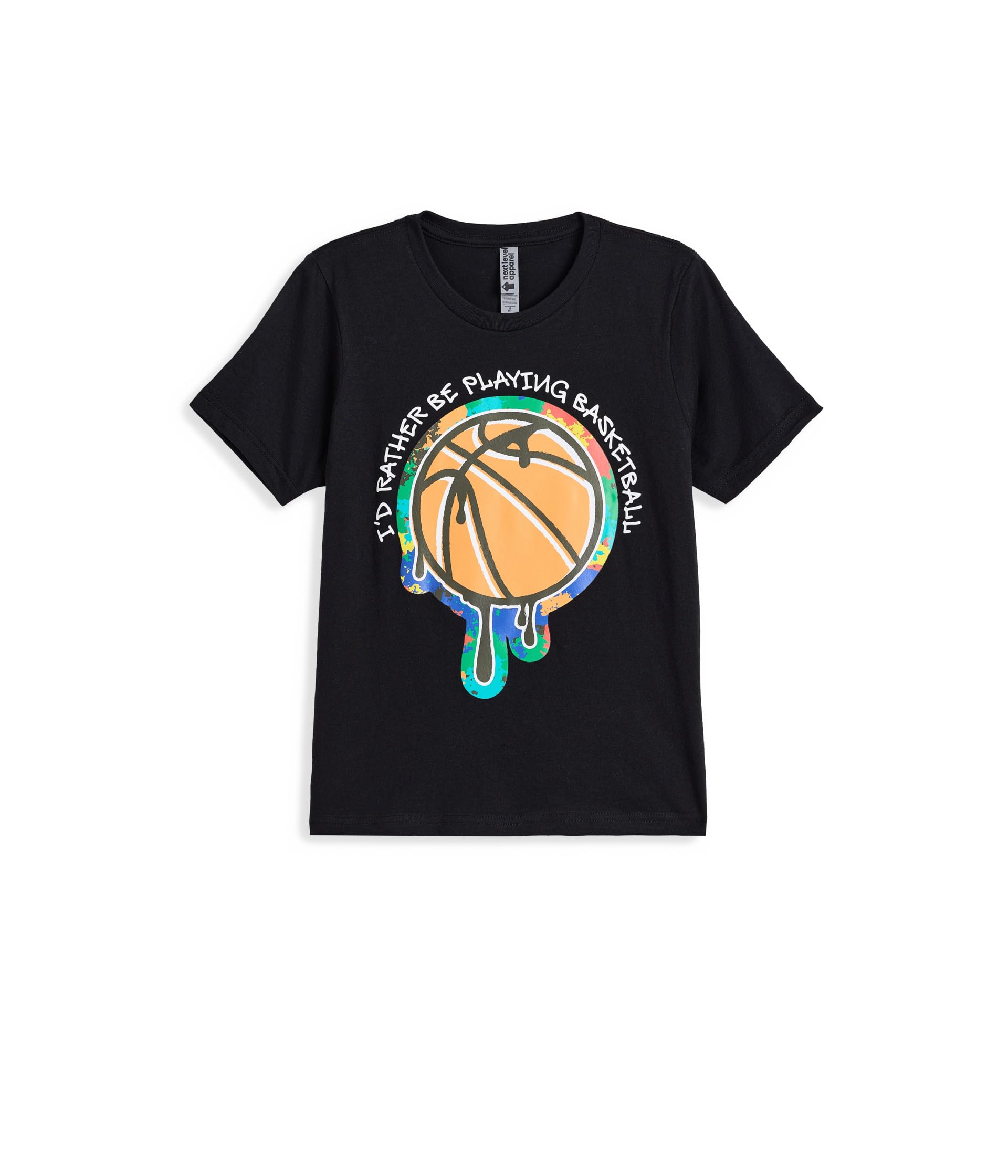 Basketball Short Sleeve T-Shirt - Graffiti (Маленький ребенок)