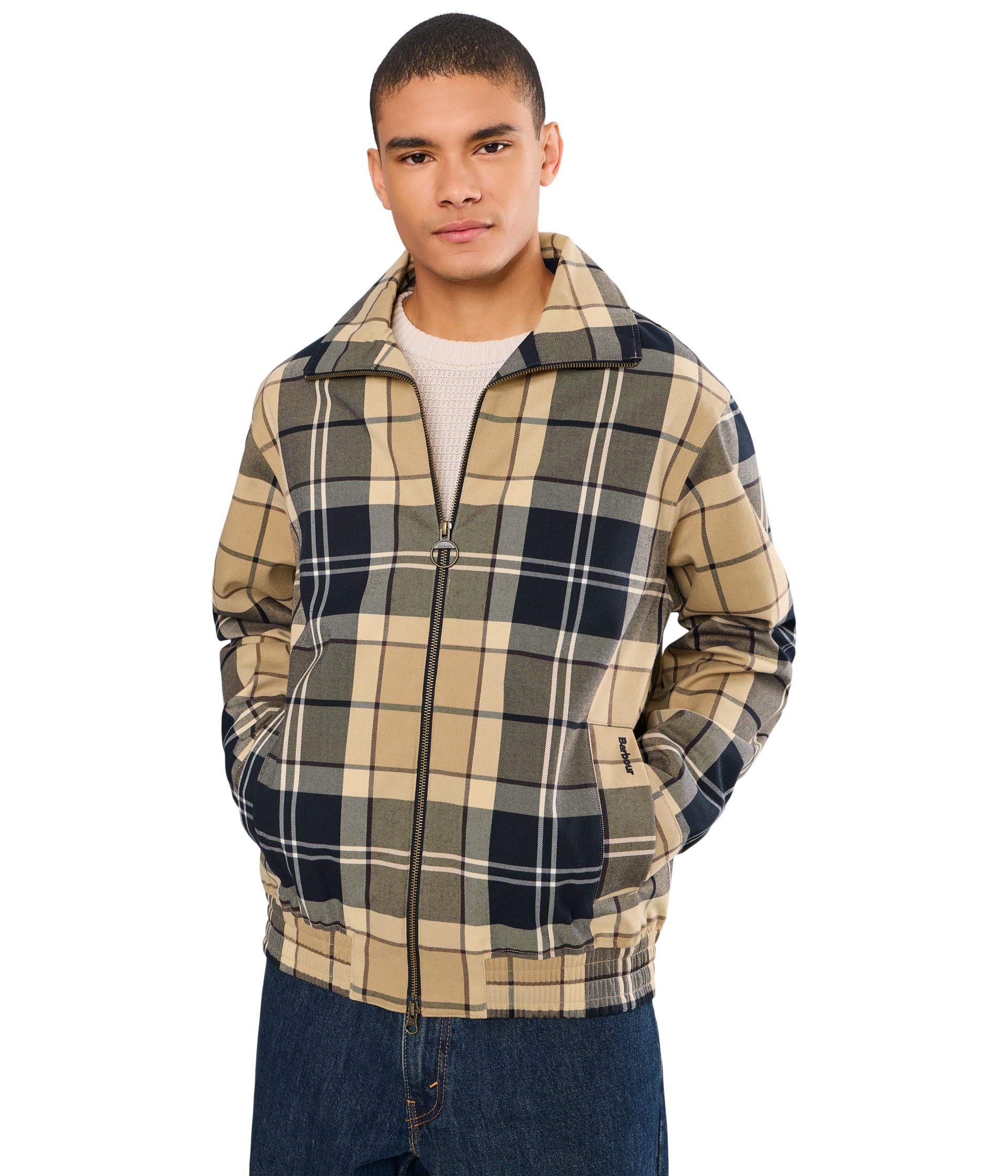 Tartan Showerproof Blouson Jacket