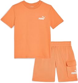 Short Sleeve T-shirt & Cargo Fleece Short Set (toddler)