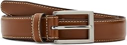 Calf Textured Leather Belt