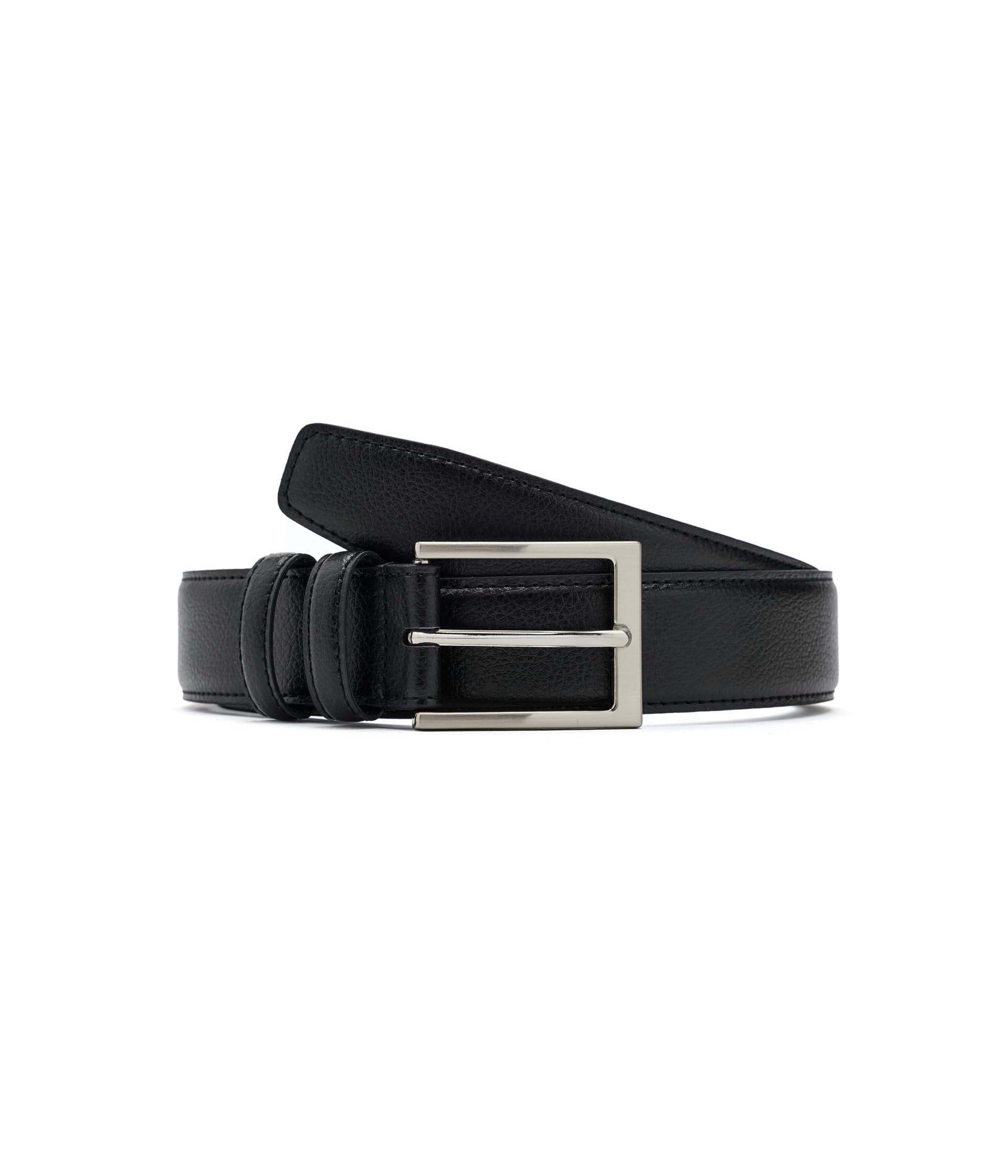 Textured Leather Belt