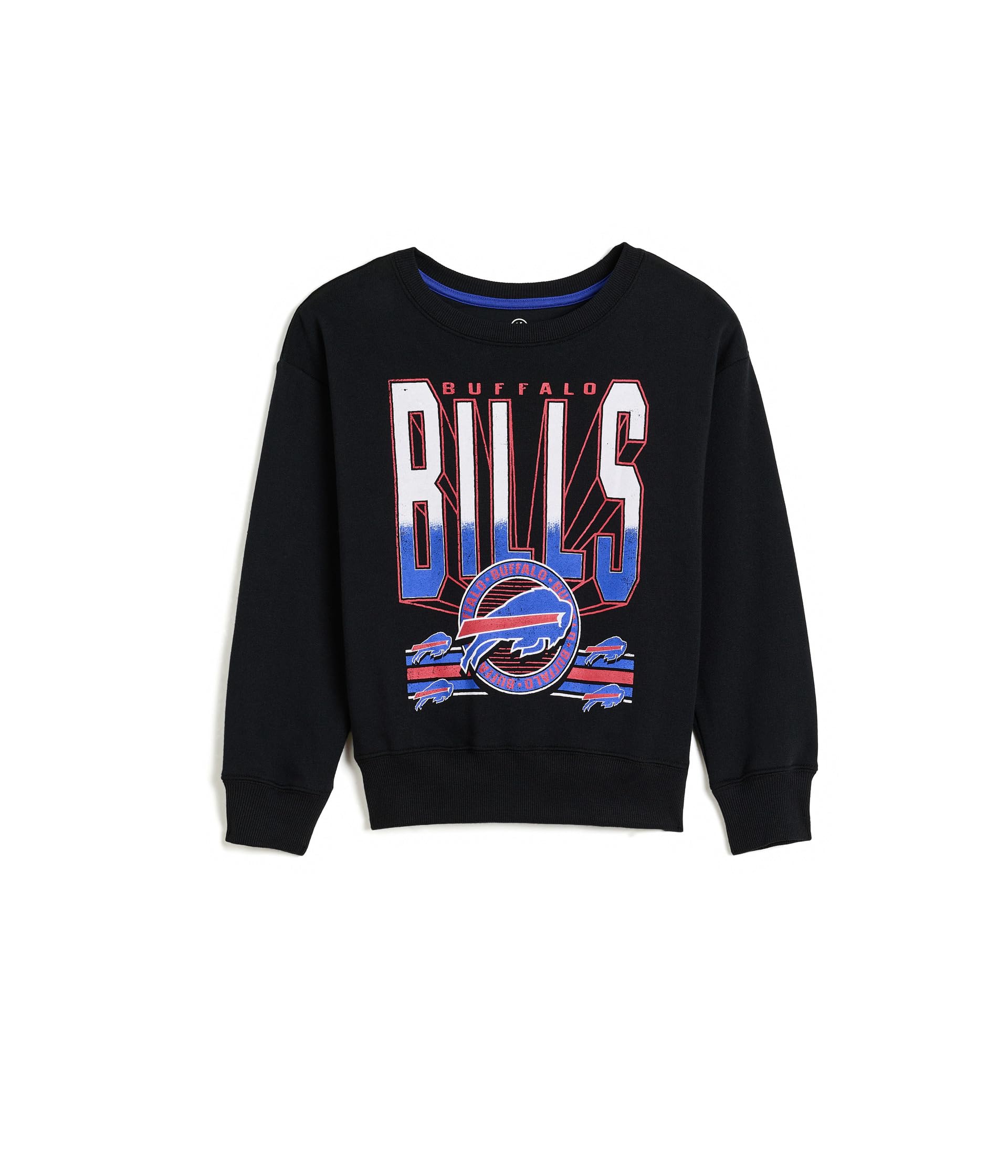 Детский флисовый свитер с опущенным плечом и круглым вырезом NFL Buffalo Bills (для малышей и детей старшего возраста)