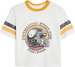 Футболка NFL Pittsburgh Steelers с полосатым воротником для детей