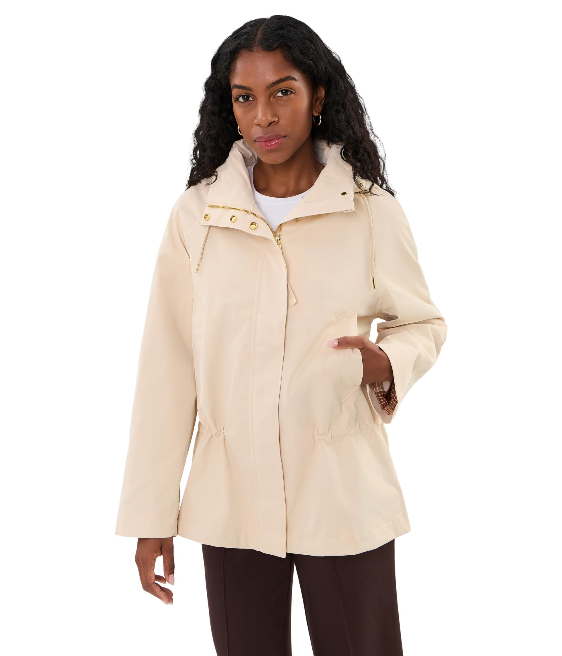 Etta Short Rain Jacket