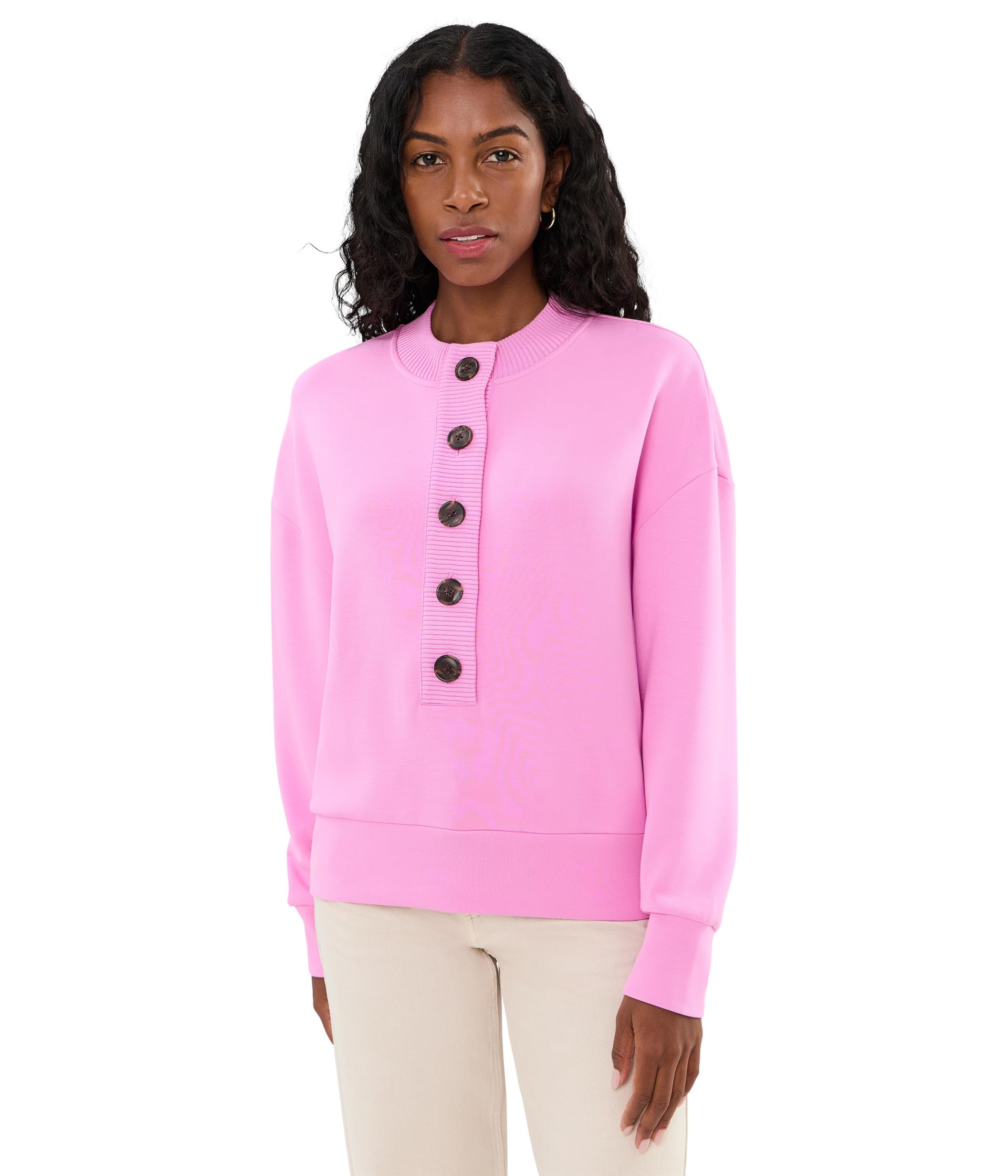 Свитшот Reena Button Front