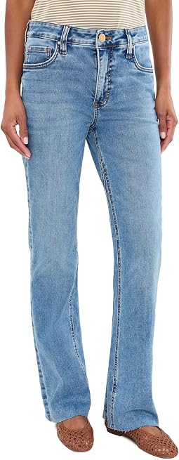 Kelly High-Rise Fab Ab Kick Flare Inset Leg