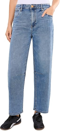 Ashton High-Rise Relaxed Leg Pants w/ Frontside Panel