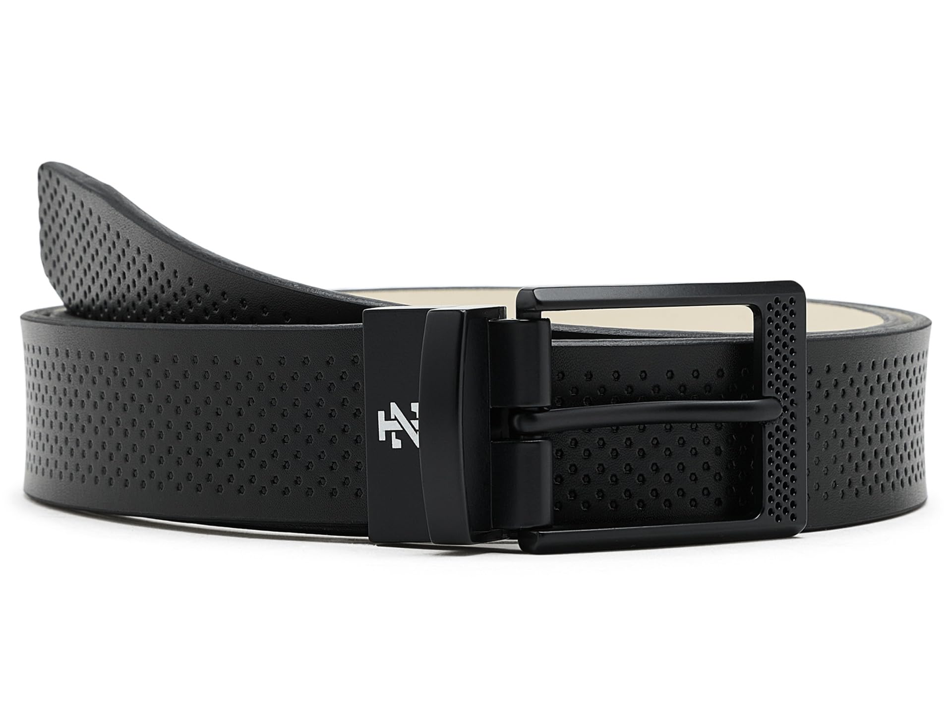 Reversible Perf to Smooth Leather Belt