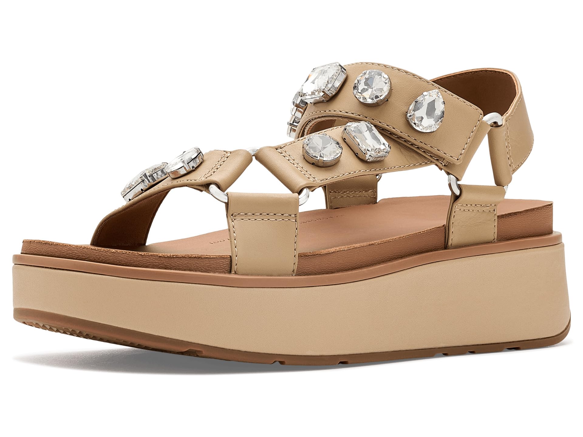 Gen-FF Max Ultra-Jewel Leather Back-Strap Sandals