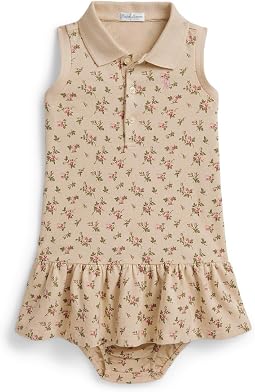 Детское платье Floral Stretch Mesh Polo Dress & Bloomer