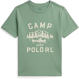 Logo Cotton Jersey футболка с графическим принтом (малыш/маленький ребенок)