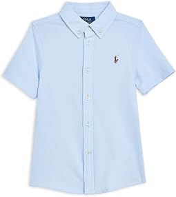 Короткая рубашка Oxford из трикотажа (малыш/маленький ребенок)