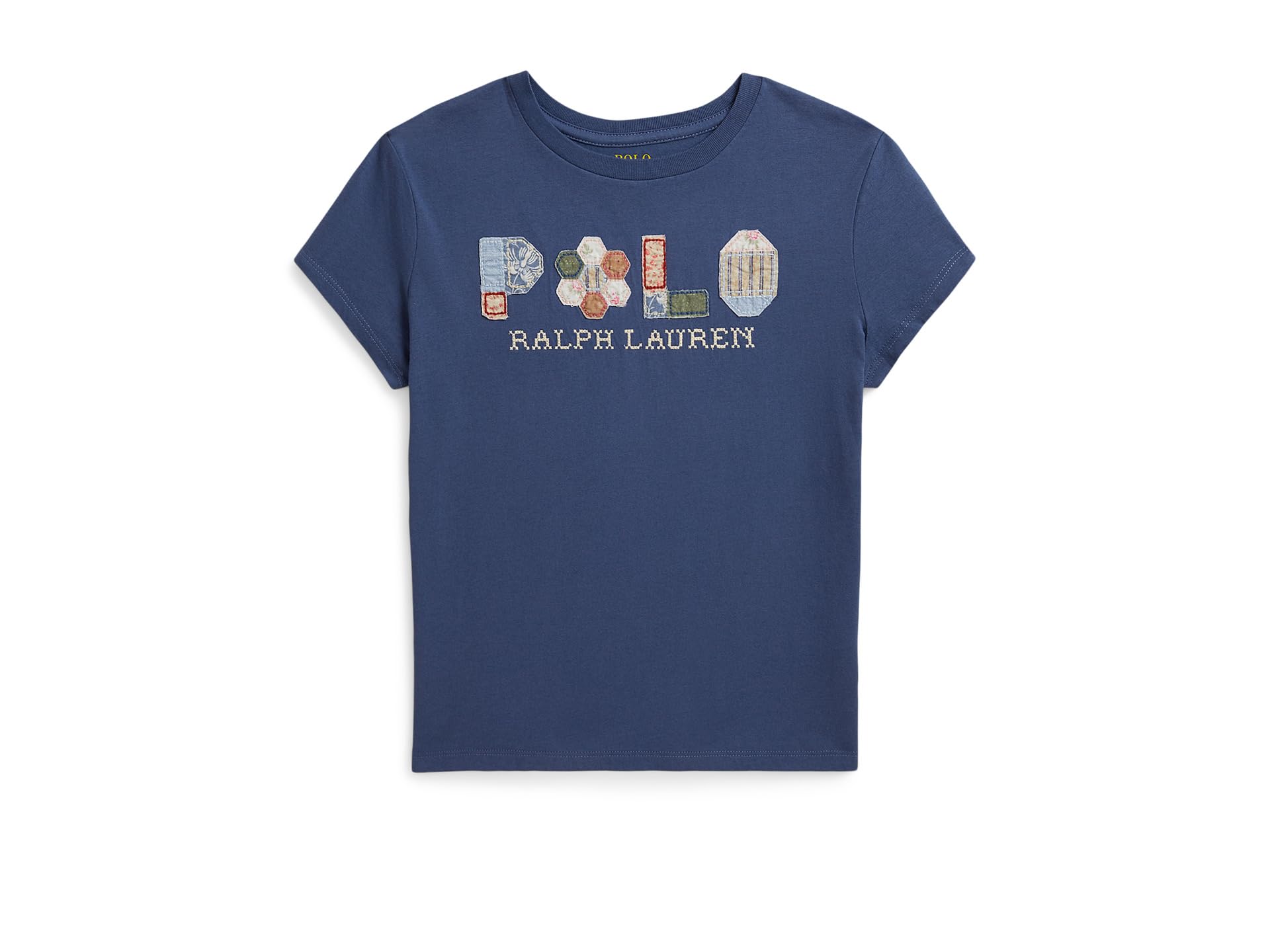 Patchwork-logo Cotton Jersey Tee (Big Kid)