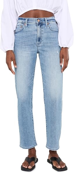 Rebel Mid-Rise Ankle Slim Straight in Real Deal