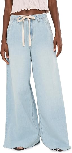 Джинсы с широкими штанинами Cabana Wide Leg Pull-On в цвете Charmed
