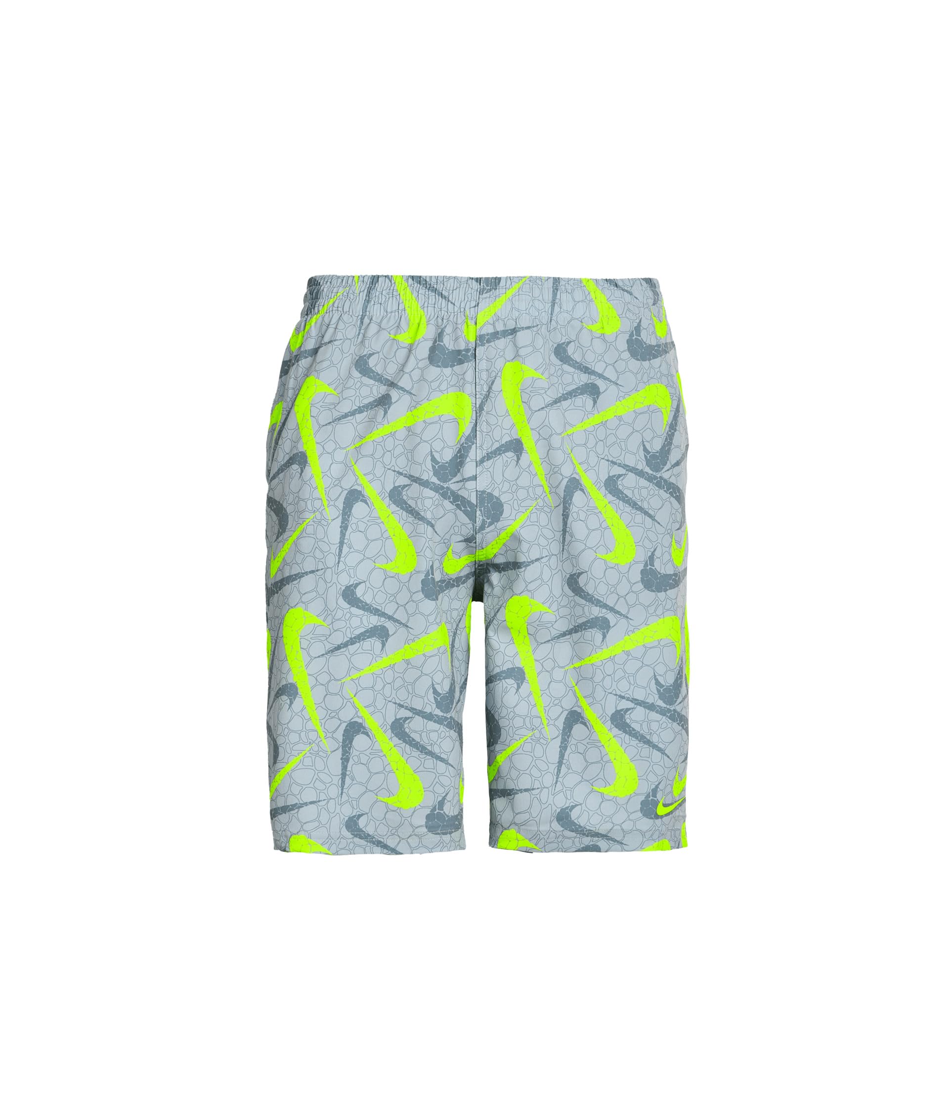 Breaker Pebble All Over Print 7" Brief Lined Volley (Big Kid)