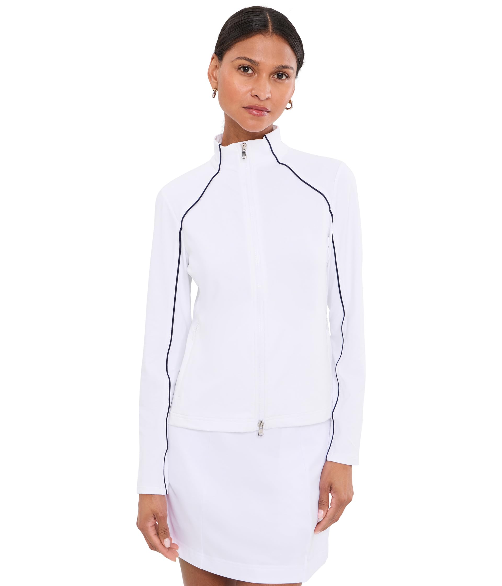 Aubrey Piped Full Zip Jacket