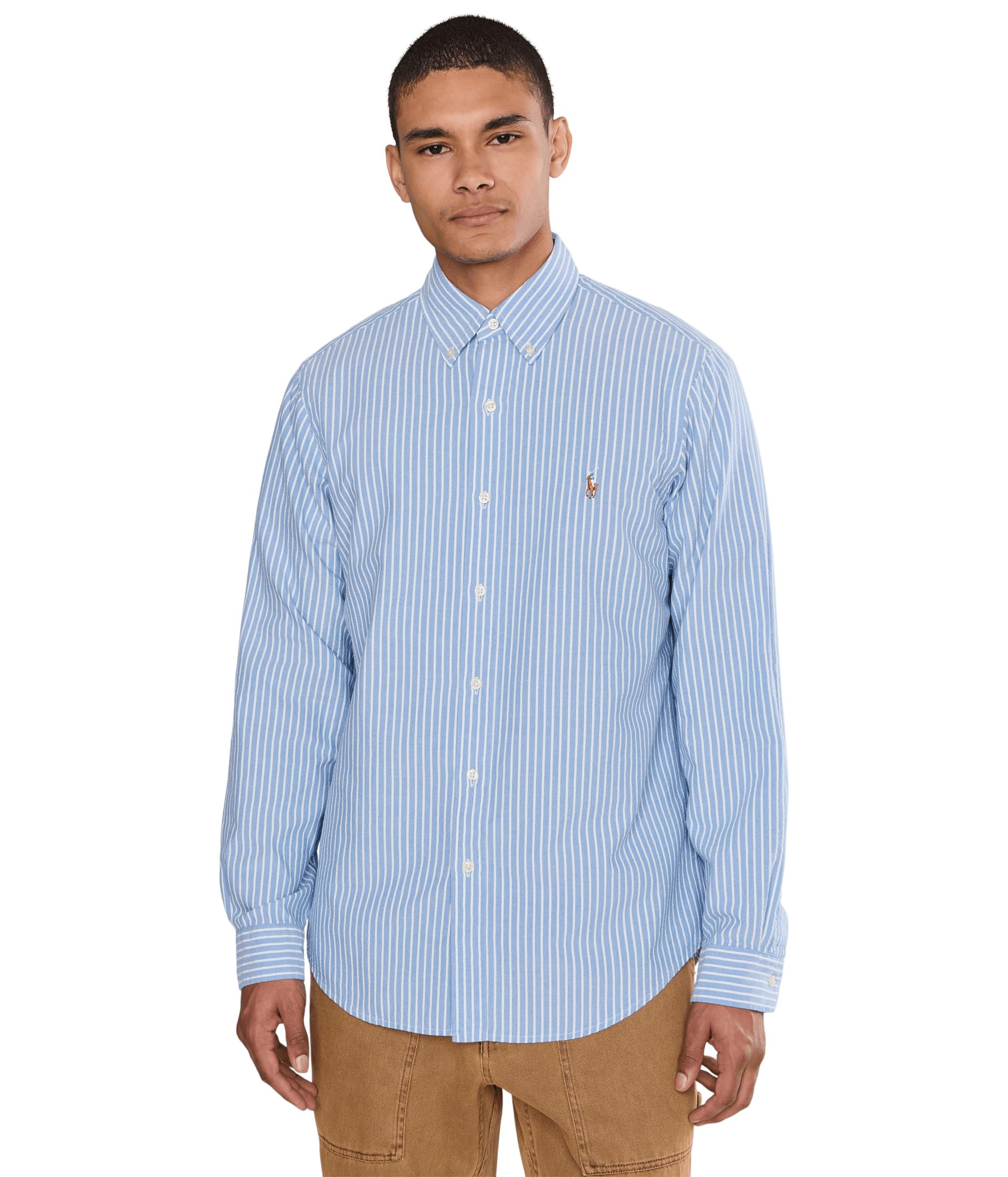 Classic Striped Seersucker Shirt
