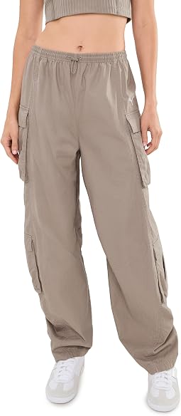 Essentials Relaxed Barrel Ripstop Cargo Slouchy Pants