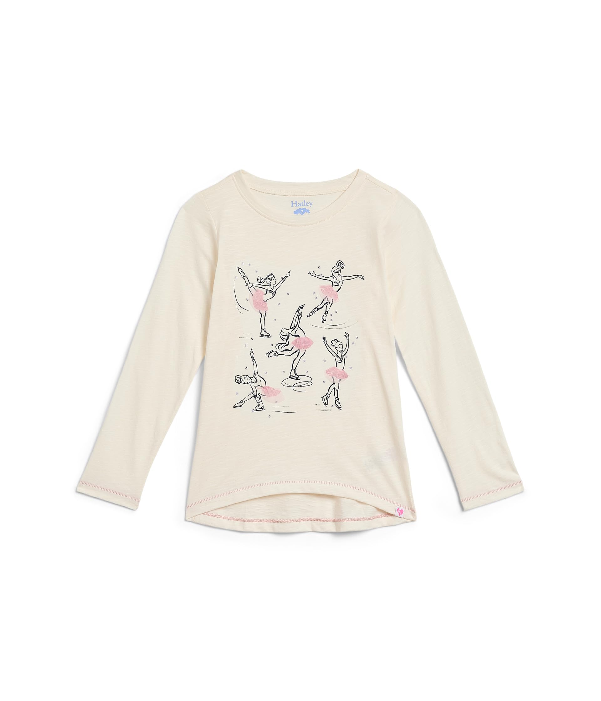 Figure Skating Long Sleeve Graphic Tee (Toddler/Little Kid/Big Kid)