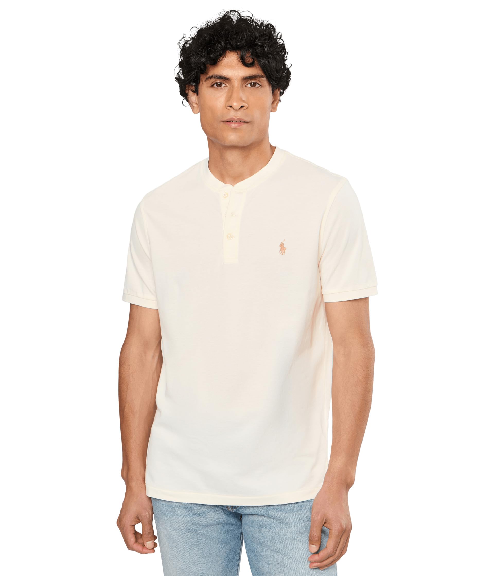 Featherweight Mesh Henley Shirt