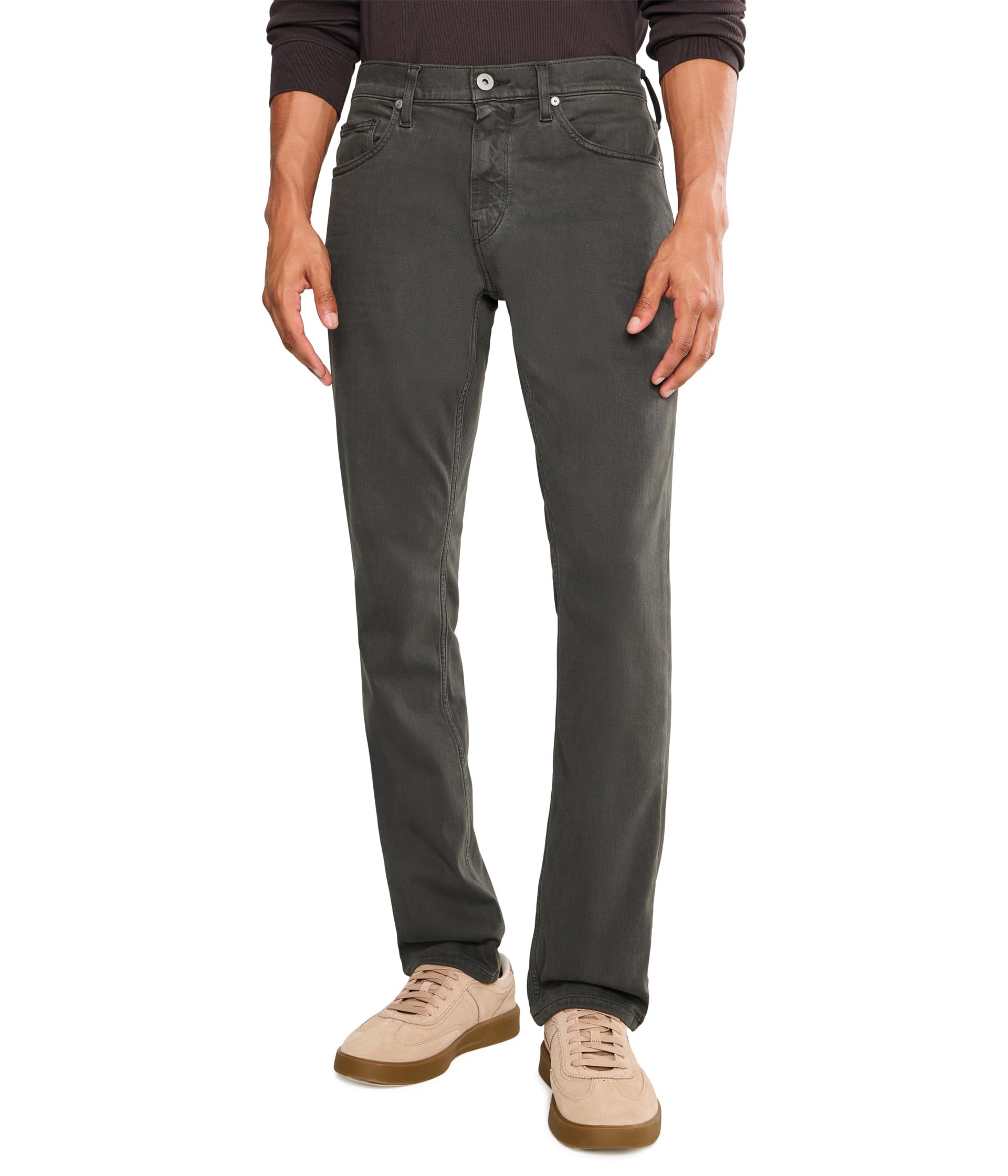 Брюки Paige Federal 32" Transcend Slim Straight Fit в цвете Vintage Deep Woods