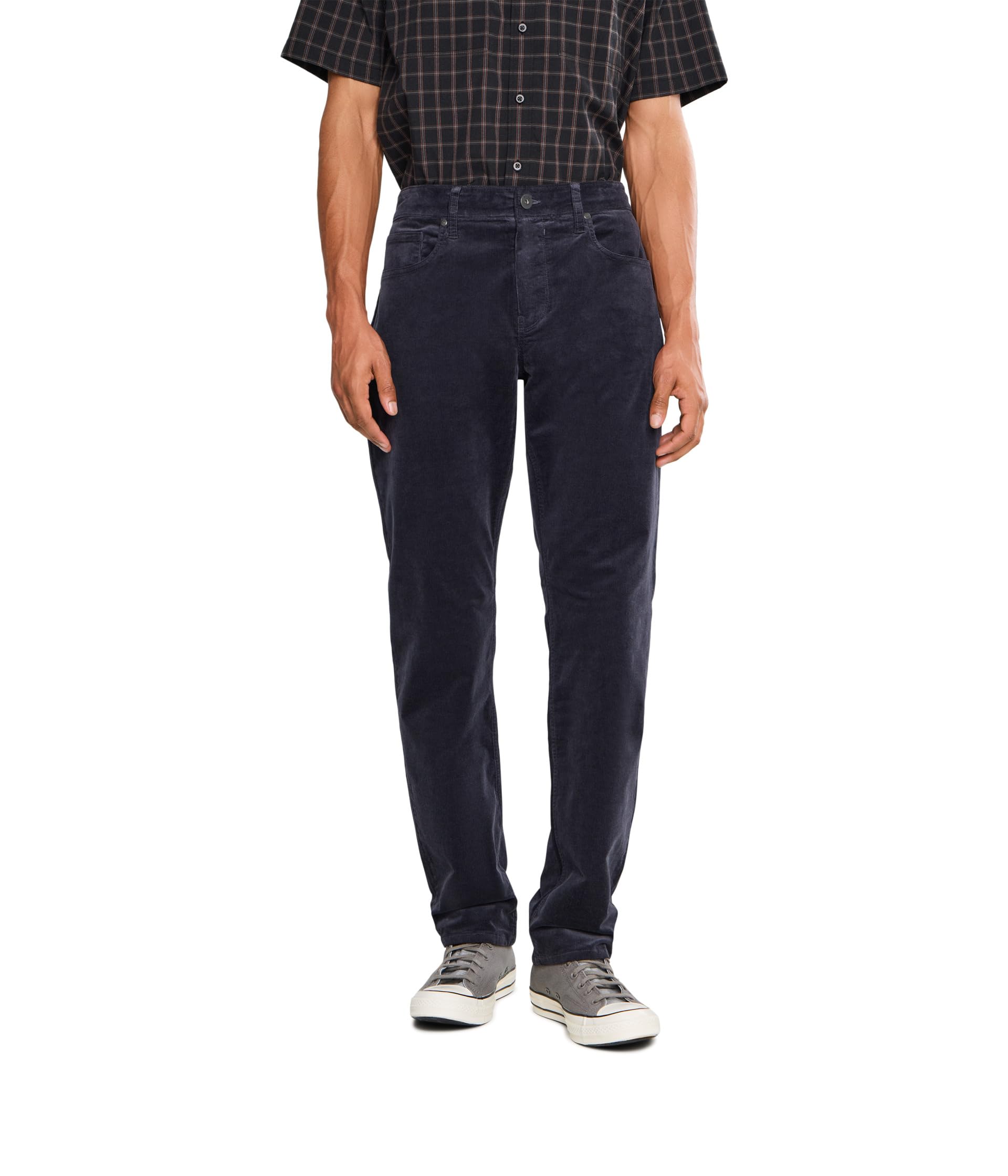 Брюки Federal 32" Slim Straight Fit Stretch Corduroy в цвете Deep Anchor