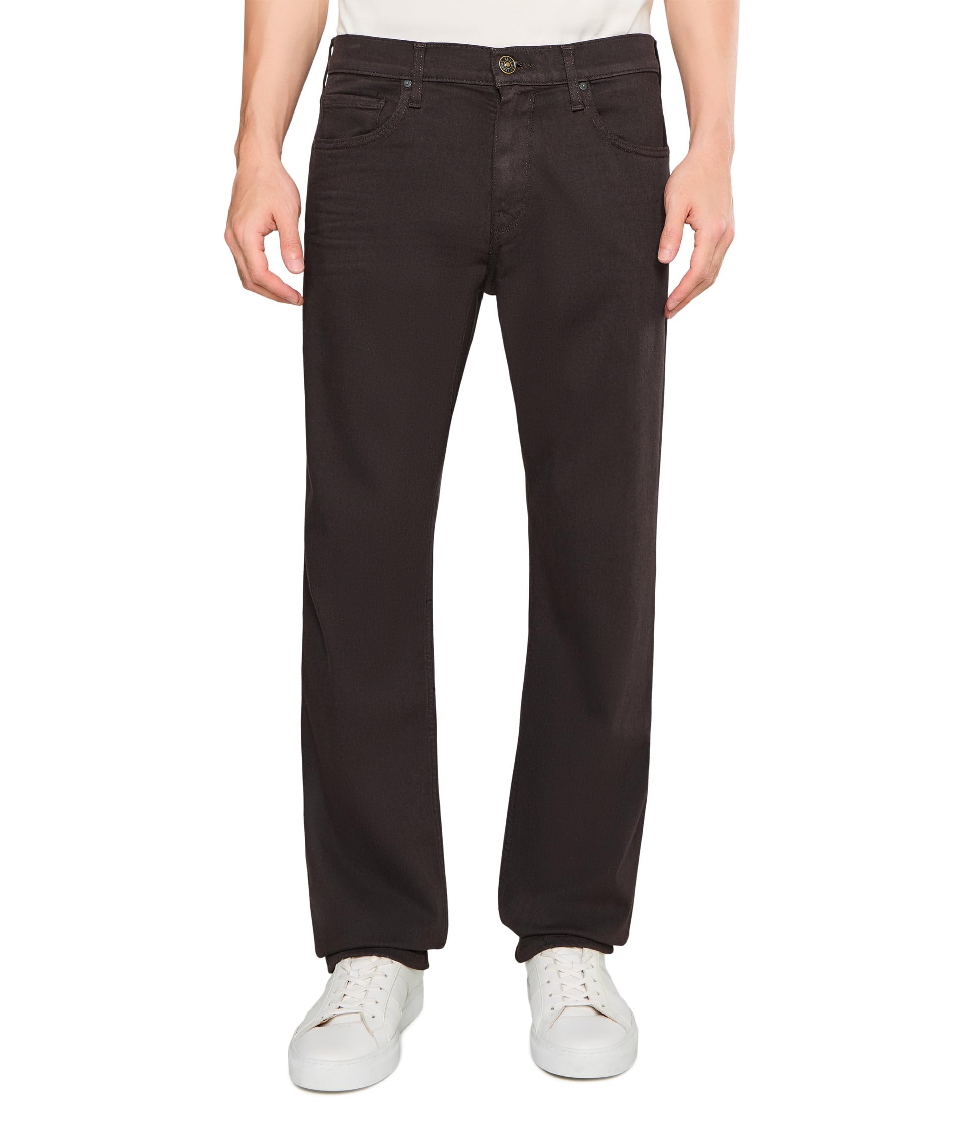 Normandie 32" Transcend Straight Leg Pants in Deep Chocolate
