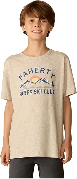 Футболка с принтом Surf & Ski Club (ребенок)