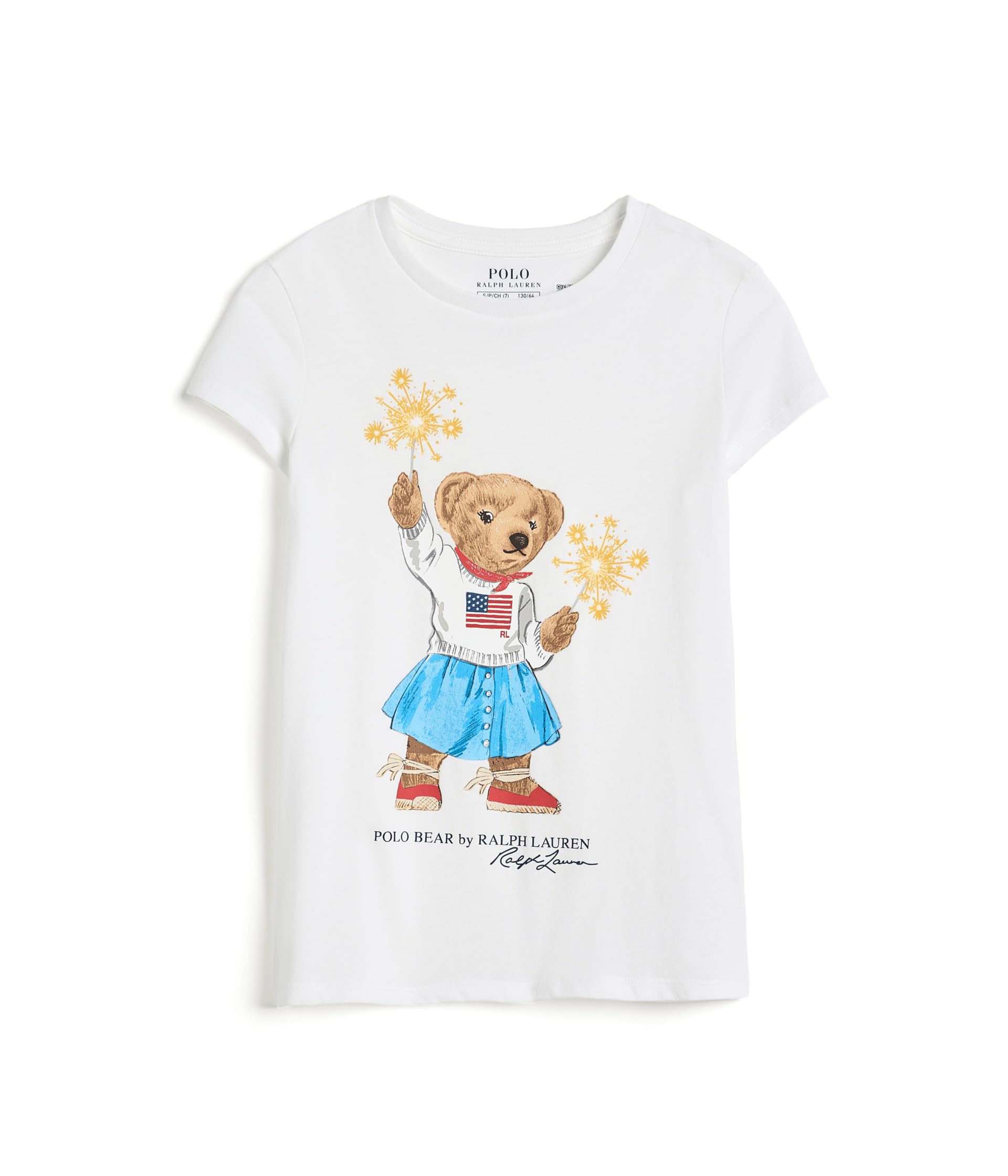 Polo Bear Cotton Jersey Tee (Toddler/Little Kid/Big Kid)