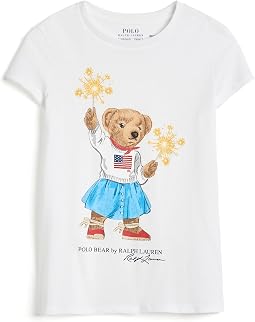 Polo Bear хлопковая джерси футболка (большой ребенок)
