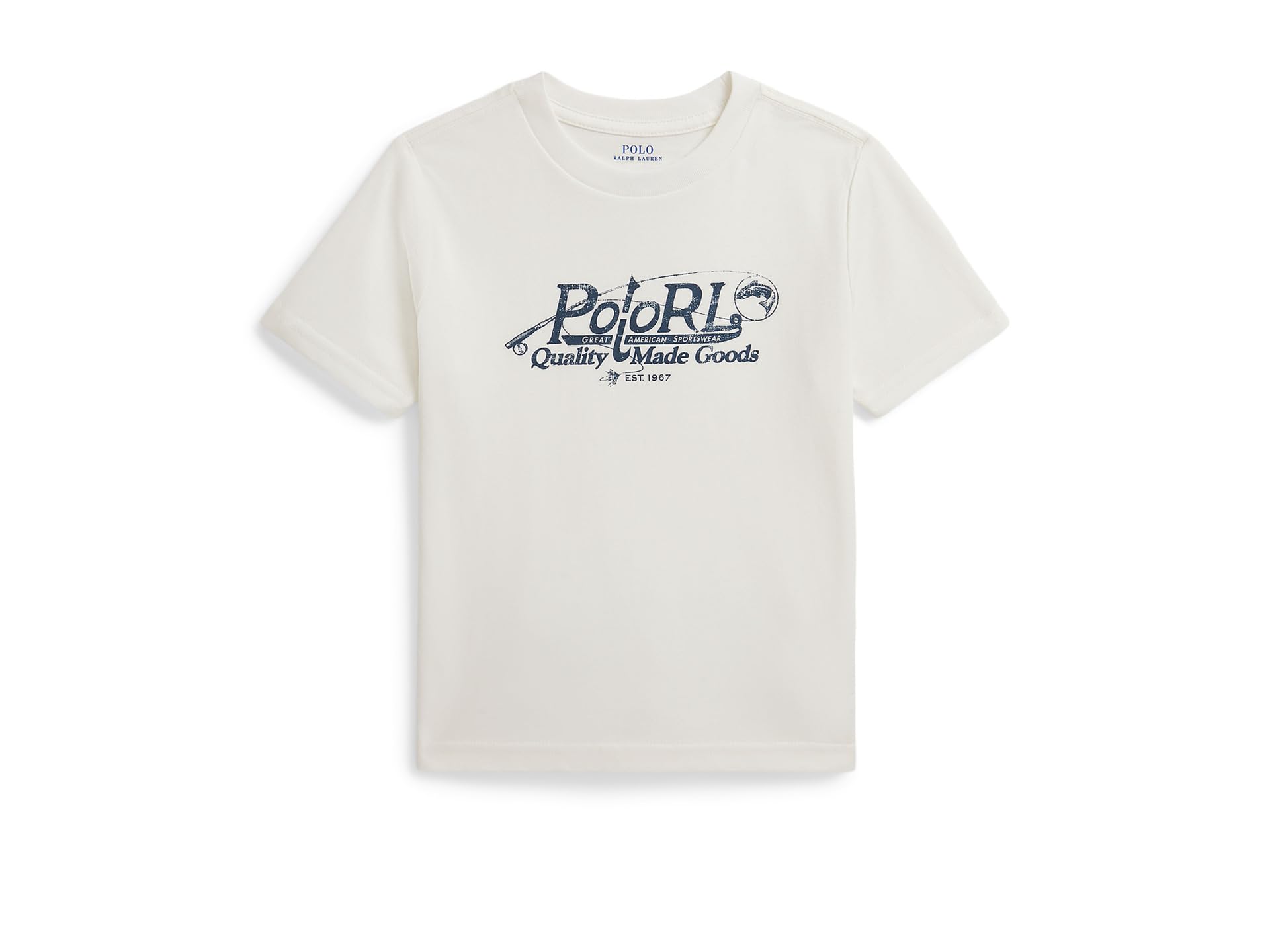 Polo Ralph Lauren Kids детская футболка из хлопкового джерси с логотипом (малыш/ребенок)