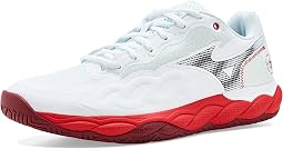 White/Fiery Red