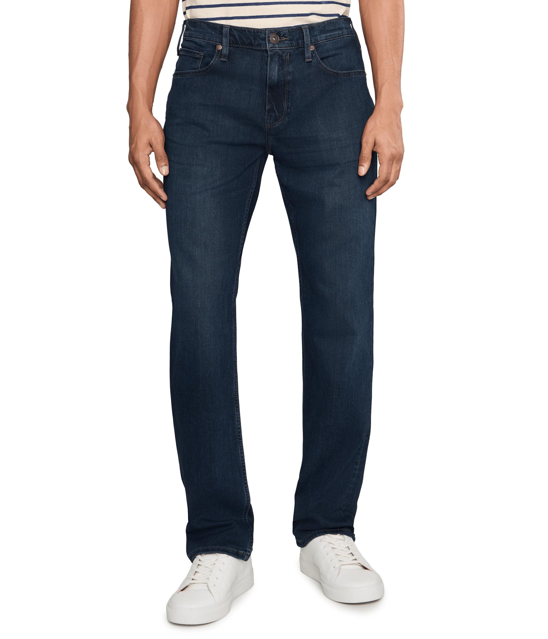 Normandie 32" Transcend Straight Leg Jeans In Cellar