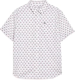 Printed Cotton Short Sleeve Shirt (Toddler/Little Kid/Big Kid)