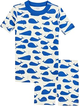 HannaJams Print Short John Pajamas Set (Infant/Toddler/Little Kid/Big Kid)