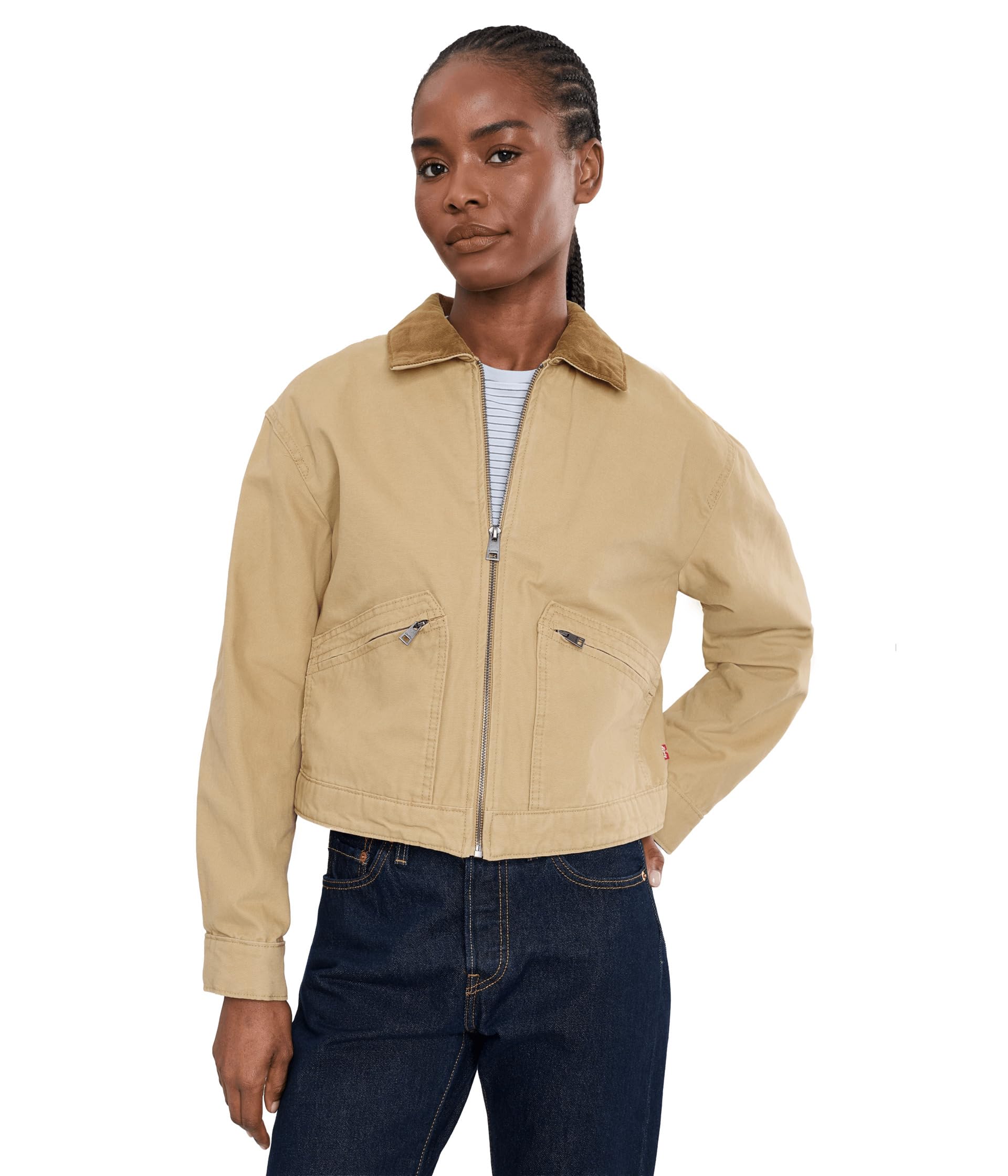 Ladies Cotton Utility Jacket
