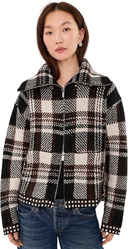 Rue Zip-Up Sweater Knit Jacket
