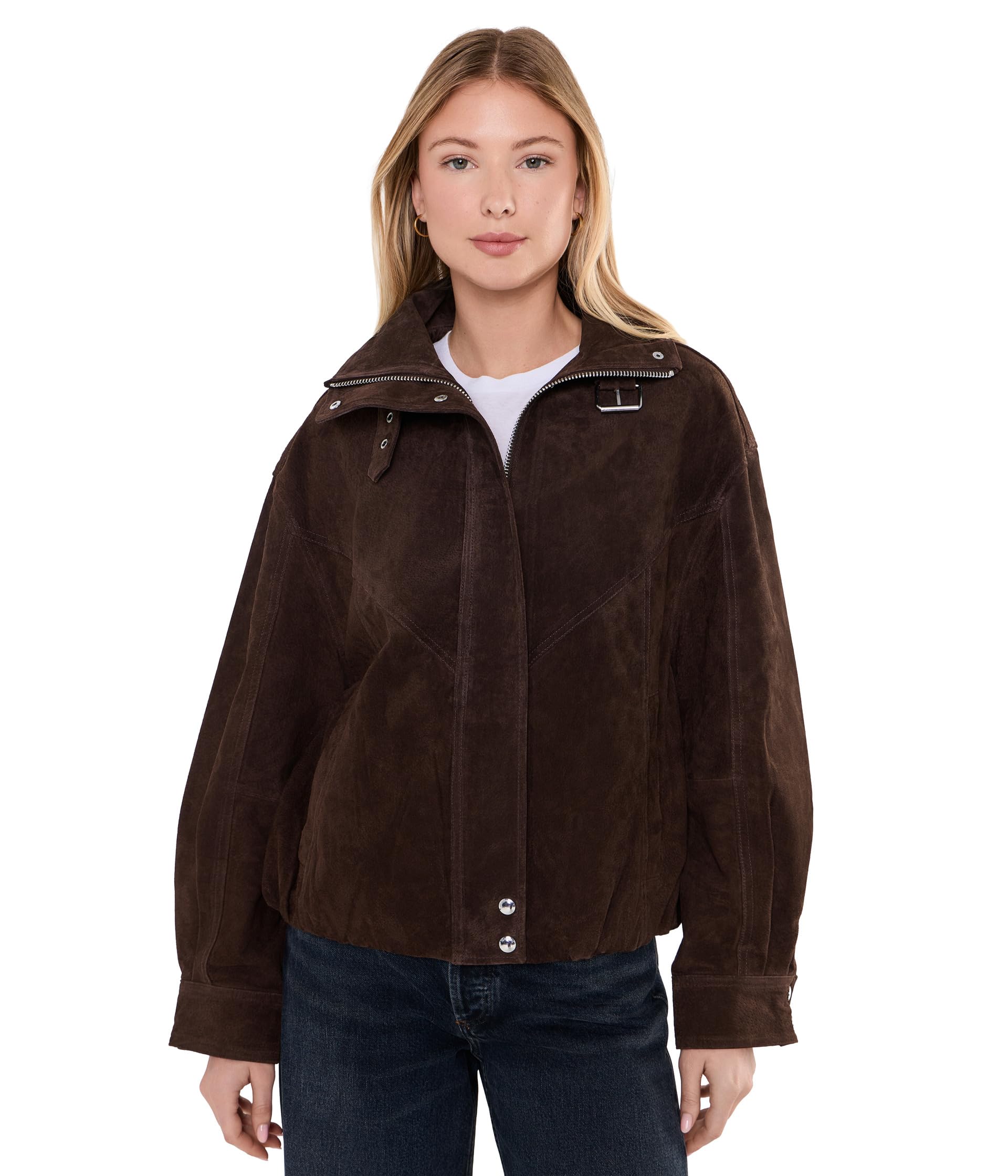 Iced Chocolate Bomber Jacket