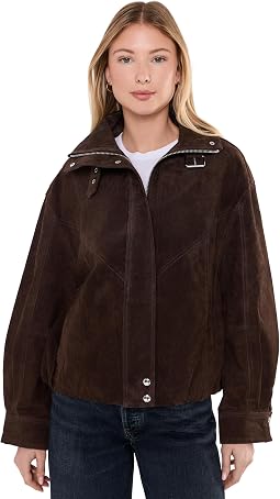 Iced Chocolate Bomber Jacket