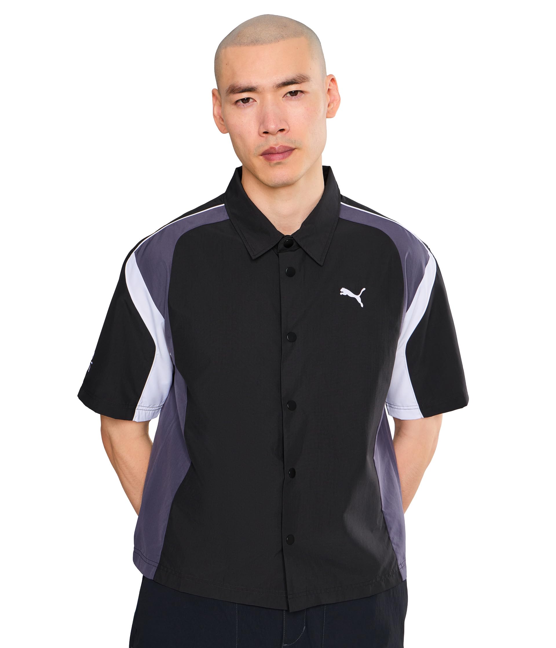 Future Archive Boxy Woven Moto Shirt