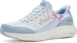 SKECHERS Contour Foam - уютная посадка, мягкий цветочный принт, тапочки без шнуровки