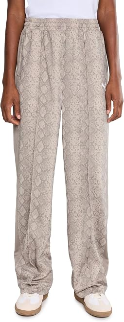 T7 Snake Print Straight Leg Pants