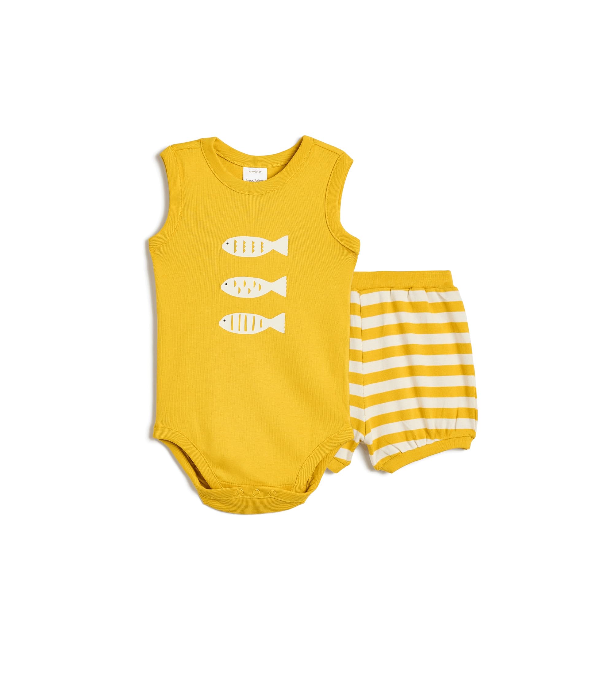 Short Sleeve Bodysuit and Bloomer Wiggle Set (Infant/Toddler)