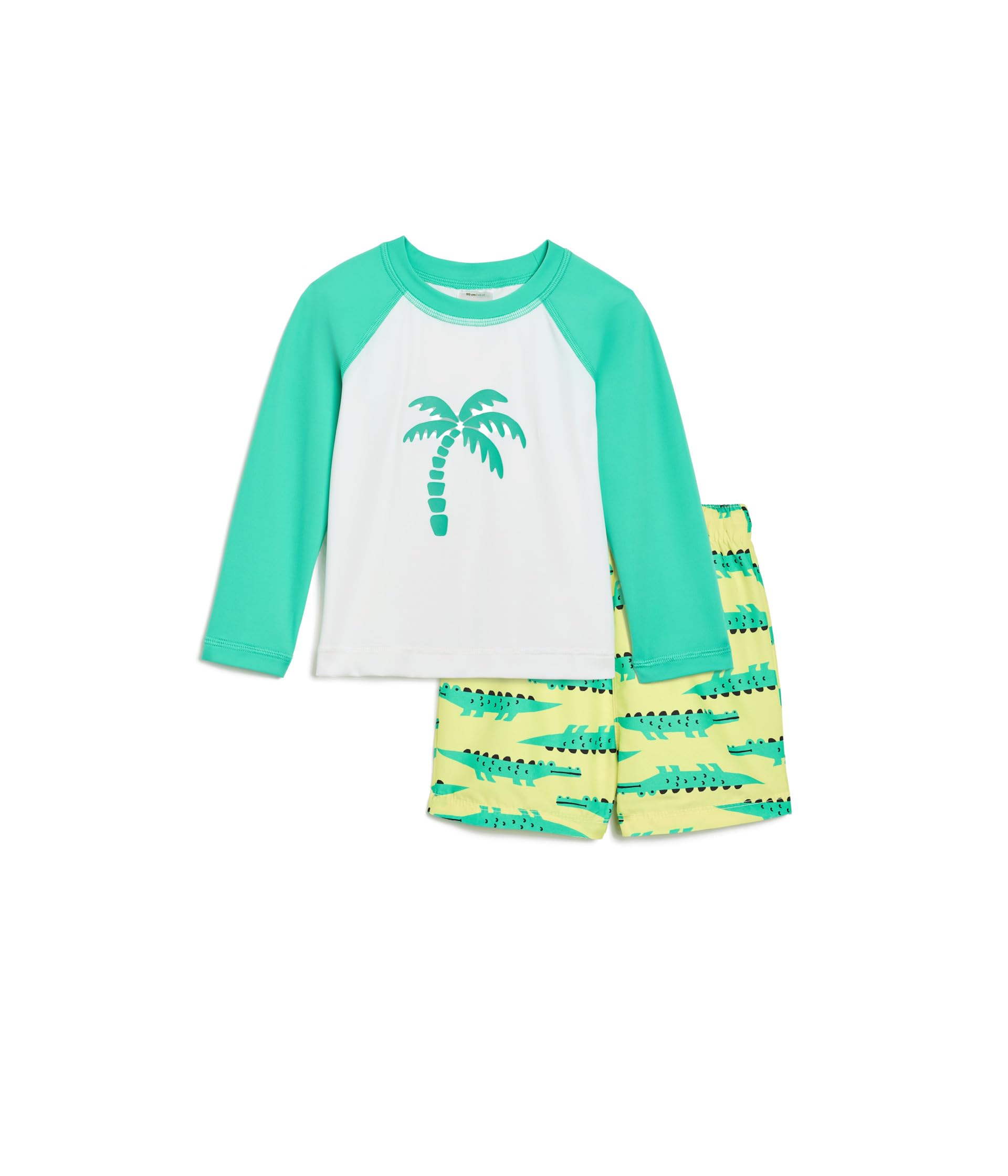 Long Sleeve Rashguard & Trunks Set (Infant/Toddler)