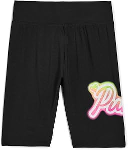 Airbrushed Biker Shorts (Big Kid)
