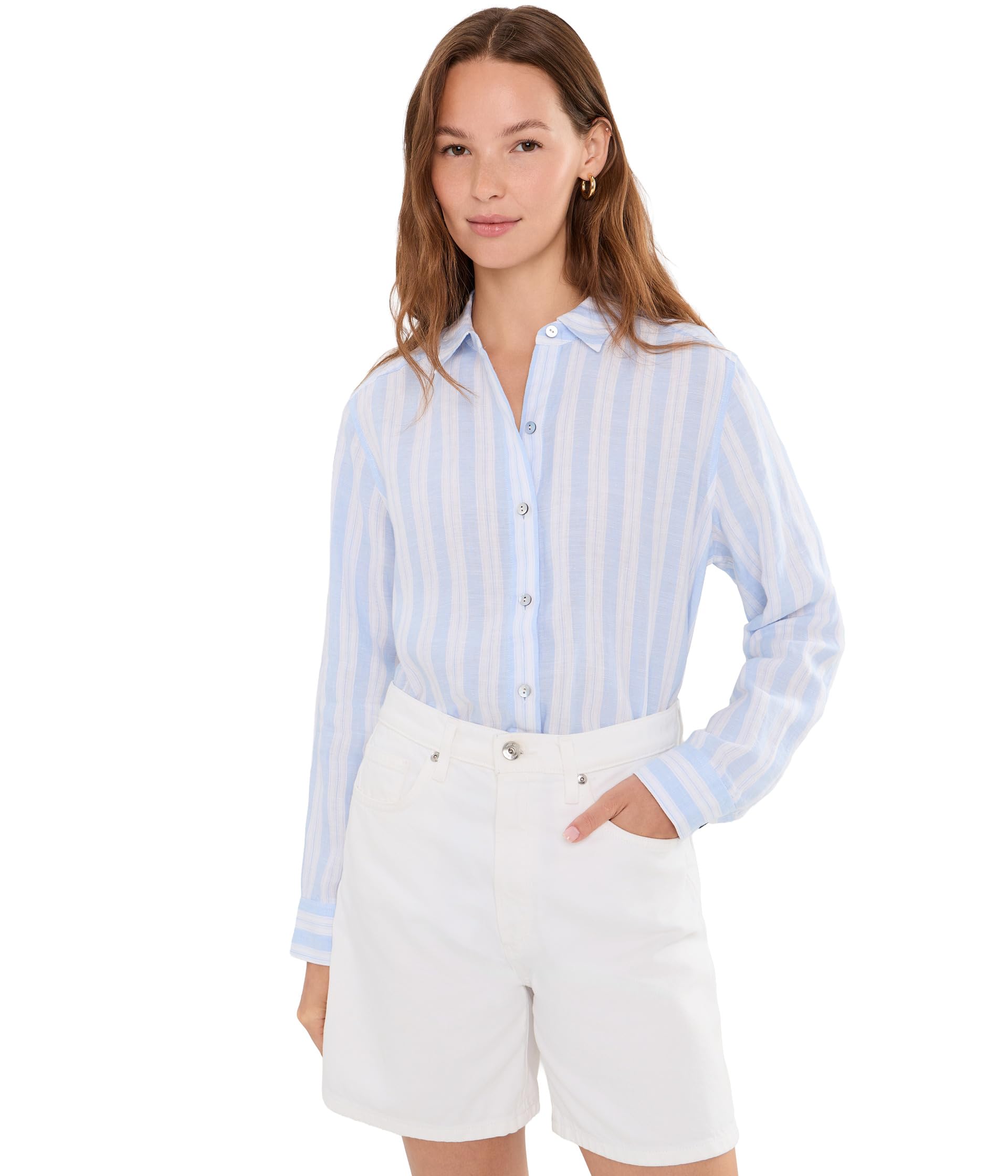Рубашка с длинным рукавом Sea Stripe