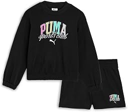 Crew Neck Pullover & Shorts Set (Big Kid)